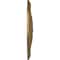 Ekena Millwork Luton Ceiling Medallion (Fits Canopies up to 3 1/2"), Hand-Painted Pale Gold, 21"OD x 2"P CM21LUPAS - alternate 4